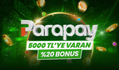 5.000 TL’YE VARAN %20 PARAPAY BONUSU